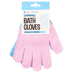 Exfoliating Bath Gloves, 2 Pair - Image 5