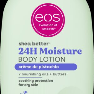 eos Shea Better Body Lotion- Crème de Pistachio, Soothes Dry Skin, 16 fl oz - Image 9