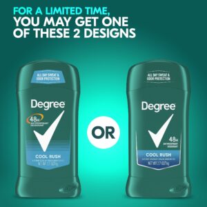 Degree Men Original Antiperspirant Deodorant for Men Cool Rush, 2.7 oz - Image 3