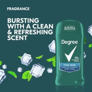Degree Men Original Antiperspirant Deodorant for Men Cool Rush, 2.7 oz - Image 5