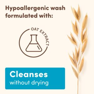 Aveeno Baby Daily Moisture Bath Body Wash & Shampoo, Liquid Soap, Oat Extract, 18 fl oz - Image 4