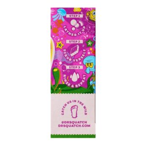 Dr. Squatch SpongeBob SquarePants Limited Edition Natural Bar Soap, Sea Star Shenanigans, 5 oz - Image 4