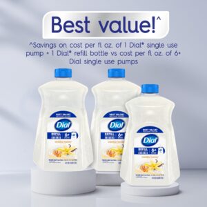 Dial Liquid Hand Soap Refill, Vanilla & Honey, 52 Ounce - Image 6