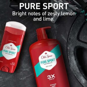Old Spice Aluminum Free Men's Deodorant, High Endurance Pure Sport, 3.4 oz - Image 6