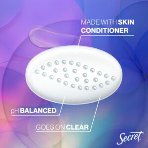 Secret Fresh Clear Gel Antiperspirant Deodorant for Women, Lavender, 2.6 oz - Image 3