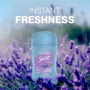 Secret Fresh Clear Gel Antiperspirant Deodorant for Women, Lavender, 2.6 oz - Image 6