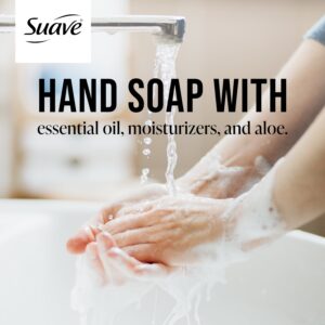 Suave Essentials Liquid Hand Soap, Refreshing Eucalyptus & Orchid, 13.5 fl oz - Image 4