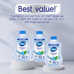 Dial Antibacterial Foaming Hand Wash Refill, Spring Water, 30 Ounce - Image 6