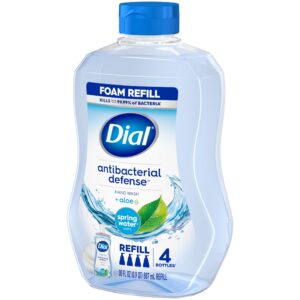 Dial Antibacterial Foaming Hand Wash Refill, Spring Water, 30 Ounce - Image 13