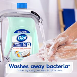 Dial Liquid Hand Soap Refill, Coconut Water & Mango, 52 fl oz - Image 4
