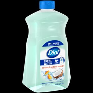 Dial Liquid Hand Soap Refill, Coconut Water & Mango, 52 fl oz - Image 13