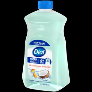 Dial Liquid Hand Soap Refill, Coconut Water & Mango, 52 fl oz - Image 14