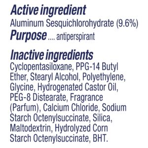 Degree UltraClear Black+White Antiperspirant Deodorant, 2.6 oz - Image 8