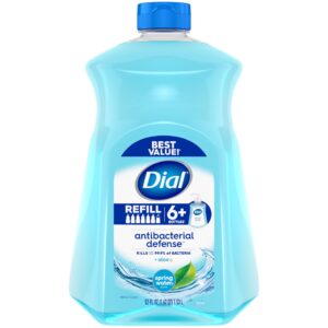Dial Antibacterial Liquid Hand Soap Refill, Spring Water, 52 fl oz - Image 1