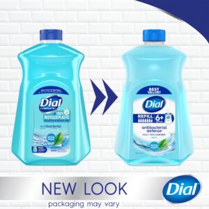 Dial Antibacterial Liquid Hand Soap Refill, Spring Water, 52 fl oz - Image 2