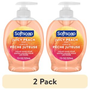 Softsoap Liquid Hand Soap, Kitchen and Bathroom Hand Soap, Juicy Peach, 7.5 Fluid Ounce Bottle - Image 18