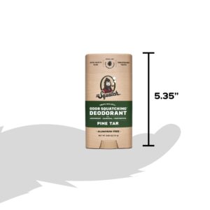 Dr. Squatch Pine Tar Natural Deodorant for Men, 2.65 oz - Image 7