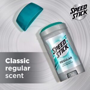 Speed Stick Men's Antiperspirant Deodorant, Regular, 3 oz, 4 Pack - Image 7