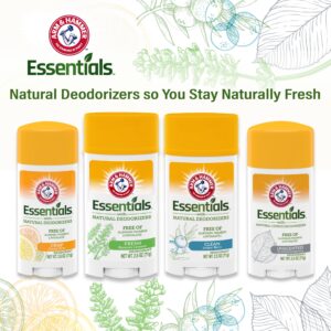 ARM & HAMMER Essentials Deodorant, Fresh Rosemary Lavender, Made with Natural Deodorizers, 2.5 oz - Image 6