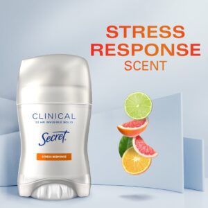 Secret Clinical Invisible Solid Antiperspirant and Deodorant for Women, Stress Response, 1.6 oz - Image 6