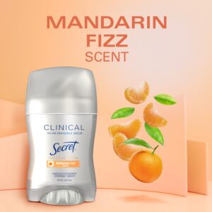 Secret Clinical Invisible Solid Antiperspirant and Deodorant for Women, Stress Response, 1.6 oz - Image 14