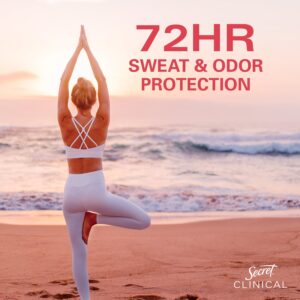 Secret Clinical Invisible Solid Antiperspirant and Deodorant for Women, Stress Response, 1.6 oz - Image 29