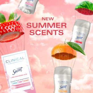 Secret Clinical Invisible Solid Antiperspirant and Deodorant for Women, Stress Response, 1.6 oz - Image 30