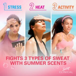 Secret Clinical Invisible Solid Antiperspirant and Deodorant for Women, Stress Response, 1.6 oz - Image 38
