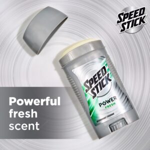 Speed Stick Men's Antiperspirant Deodorant, Power Fresh, 3 oz - Image 7