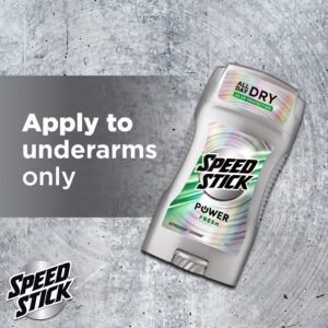 Speed Stick Men's Antiperspirant Deodorant, Power Fresh, 3 oz - Image 9