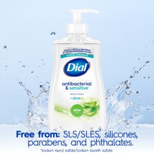 Dial Antibacterial Liquid Hand Soap, Aloe Scent, 11 fl oz - Image 6