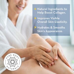 Pure Body Naturals Cellulite Massage Oil for Legs, Thighs and Butt – Body Oil for Women, 8 fl oz - Image 3