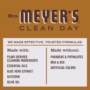 Mrs. Meyer's Clean Day Liquid Hand Soap, Acorn Spice, 12.5 Ounce Bottle - Image 7