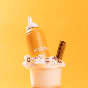 Sundae Whipped Shower Foam Body Wash Pumpkin Spice Latte 8.9 oz for All Adult Skin Types- Unisex - Image 4