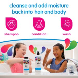 SoCozy Kid's 3-in-1 Moisturizing Shampoo & Conditioner Body Wash, for All Hair Types,16 fl oz - Image 2