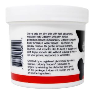 Udderly Smooth Body Cream Skin Moisturizer Original Formula for Rough Dry Skin, 10 Ounce - Image 4