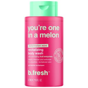 b.fresh you're one in a melon - revitalizing body wash, 16 fl oz - Image 1