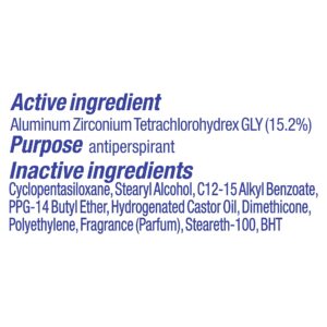 Suave Antiperspirant Deodorant, Sweet Pea, 2.6 oz, 2 Pack - Image 9