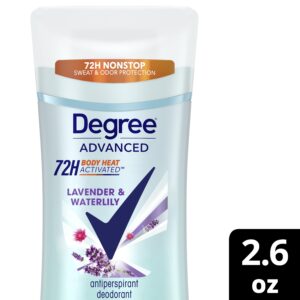 Degree Advanced Women's Antiperspirant Deodorant Stick Lavender & Waterlily, 2.6 oz - Image 2