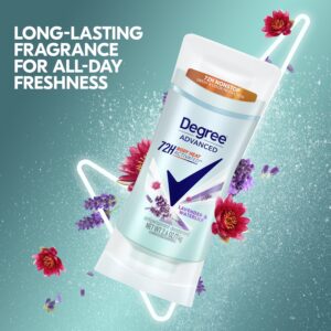 Degree Advanced Women's Antiperspirant Deodorant Stick Lavender & Waterlily, 2.6 oz - Image 4