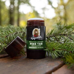 Dr. Squatch Aluminum Free Natural Deodorant - Protecting, Pine Tar, Bay Rum, and Birchwood Breeze (2.65 oz, 3 Pack) - Image 3