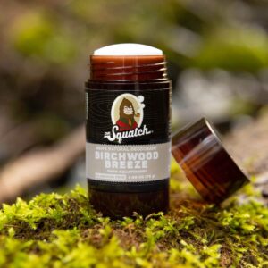 Dr. Squatch Aluminum Free Natural Deodorant - Protecting, Pine Tar, Bay Rum, and Birchwood Breeze (2.65 oz, 3 Pack) - Image 4