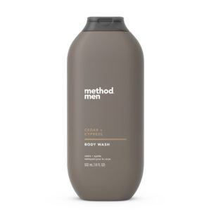 Method Men, Cedar + Cypress Body Wash, 18oz - Image 1
