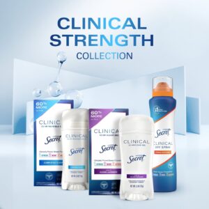 Secret Clinical Invisible Solid Antiperspirant and Deodorant for Women Stick, Clean Lavender, 2.6 oz - Image 9