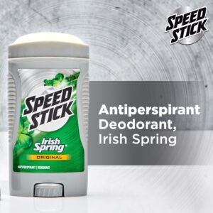 Speed Stick Irish Spring Antiperspirant Deodorant, Original, 2.7 oz, Twin Pack - Image 4