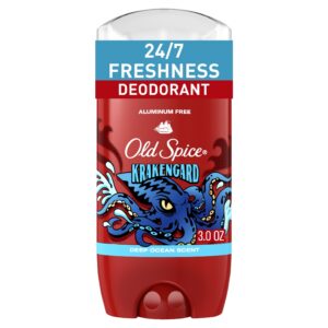 Old Spice Aluminum Free Deodorant for Men, Stick, Krakengard, 3.0 oz - Image 1