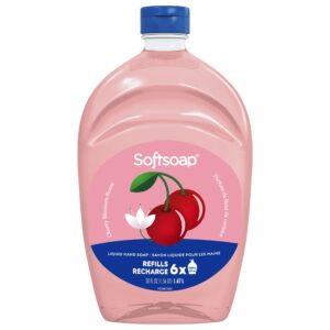 Softsoap Limited Edition Liquid Hand Soap Refill, Cherry Blossom, 50 Fluid Ounce Bottle - Image 1