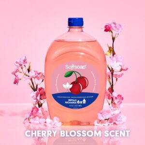 Softsoap Limited Edition Liquid Hand Soap Refill, Cherry Blossom, 50 Fluid Ounce Bottle - Image 5