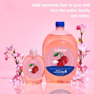 Softsoap Limited Edition Liquid Hand Soap Refill, Cherry Blossom, 50 Fluid Ounce Bottle - Image 12