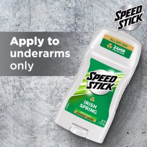 Speed Stick Irish Spring Antiperspirant Deodorant, Original - 2.7 oz, Male - Image 8